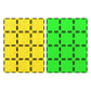 PicassoTiles 2 Piece Large Magnetic Stabilizer Tile Set