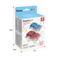 PicassoTiles 2 Pack Cars for Magnetic Race Tracks