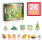 PicassoTiles 26 Piece Forest Animal Magnet Tile Set