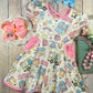 School Buses & Supplies Twirl Dress