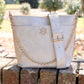 Brielle Bucket Bag Shimmer Champagne