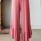SOLID CASUAL PANTS