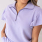Lilac Flutter Sleeve Set